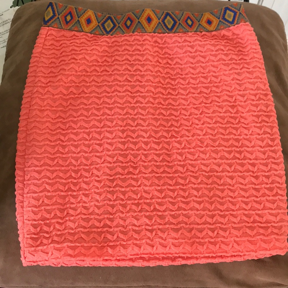 Body forming mini skirt